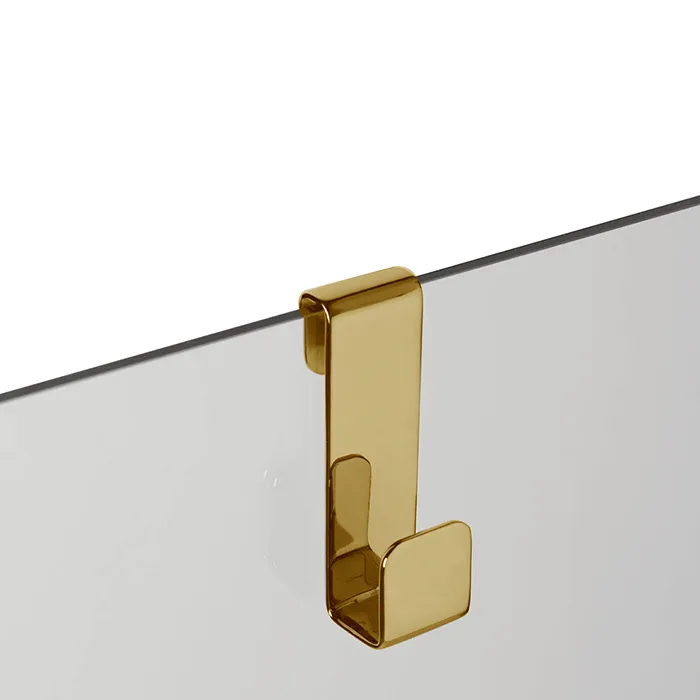 3SC APPY Крючок навесной на стекло, одинарный, цвет: золото 24к. Lucido APPY1GD