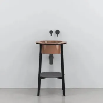 Раковина встраиваемая Cielo I Catini Catino Tondo CALAT NI 50 см коричневый