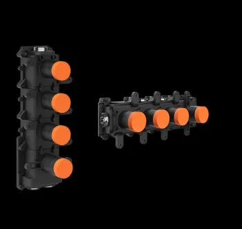 Скрытая часть смесителя Gessi Habito 09266.031 Chrome