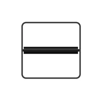 Держатель для туалетной бумаги Bertocci Fly, черный матовый 14915030800