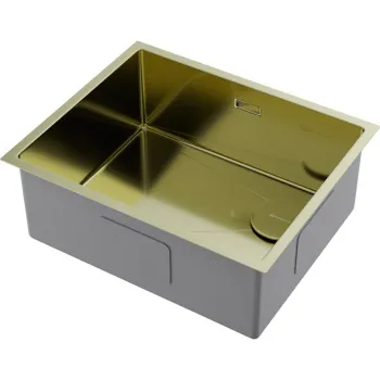 Мойка кухонная Omoikiri Taki 54-U/IF-LG Side SF светлое золото 4997092