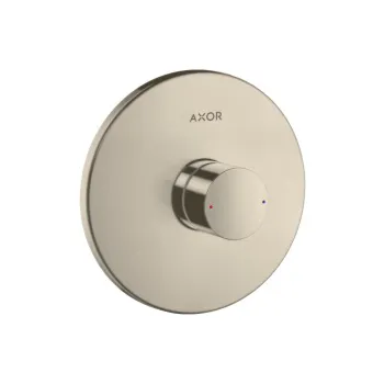Axor Uno Встраиваемый смеситель для душа, однорычажный, внешняя часть, цвет: шлифованный никель 4560