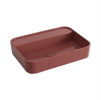 Раковина накладная/подвесная Cielo Shui Comfort SHCOLARSF CO 60 см красный