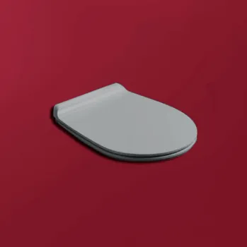 Сиденье для унитазас микролифтом Simas Vignoni VI004 cemento matt/cr cemento matt/хром