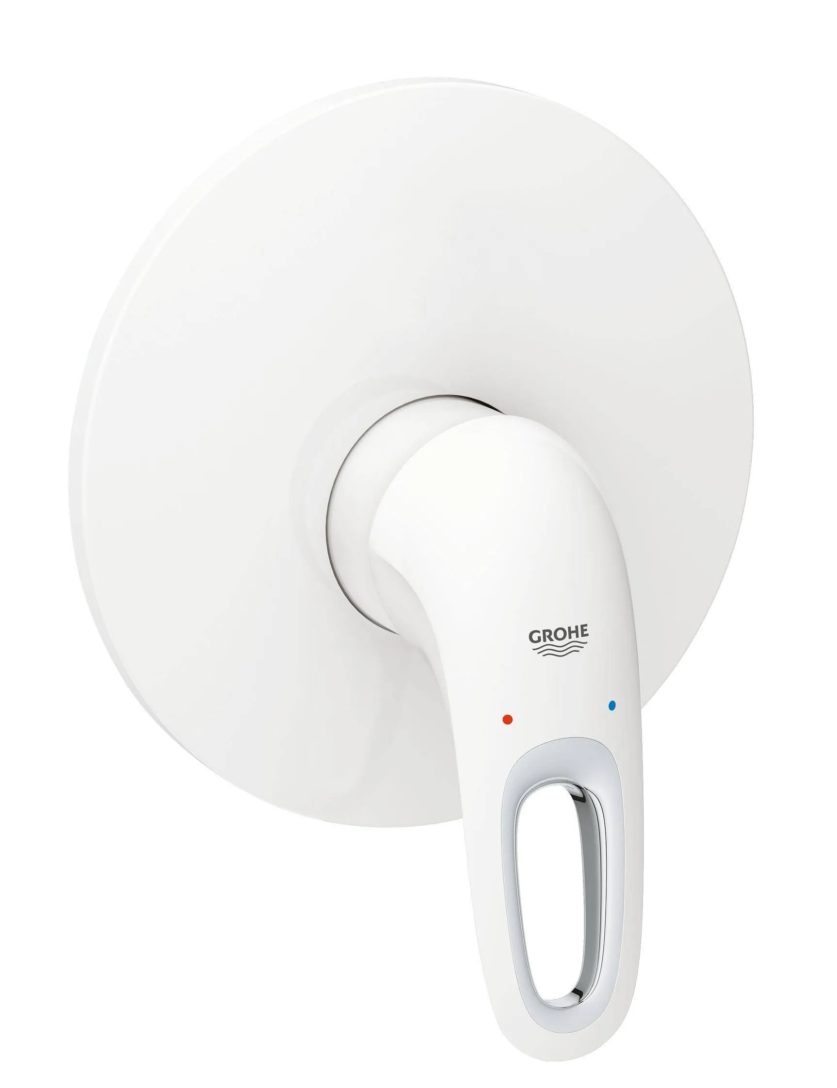 Смеситель для душа GROHE Eurostyle new, внешняя монтажная часть, белая луна 19507LS3