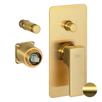 Смеситель для душа Remer Absolute  золото брашированное AU09KBBG