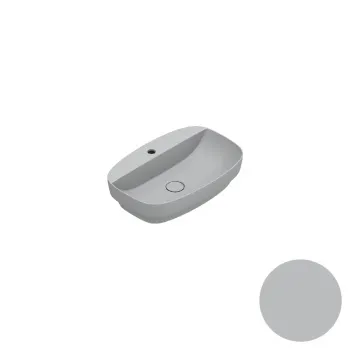 Раковина 60×40 Catalano Alvea встраиваемая с 1 отверстием Cemento satinato 0625601023