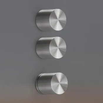 Смеситель для ванны CЕА Design Opus OPS 52 S с термостатом сталь