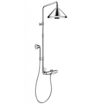Axor Showers/Front  Душевая система Showerpipe с термостатом и верхним душем, цвет: хром 26020000
