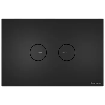 Смывная клавиша Artceram INOX черный матовый 715.000.BM