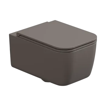 Чаша подвесного унитаза GSG Ceramic Design Brio Tortora Matt BRWCSO029