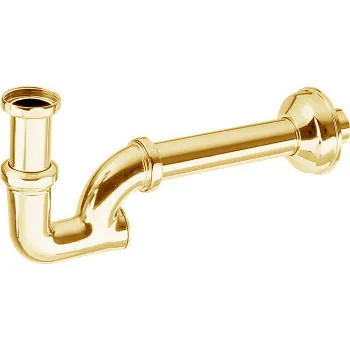 Сифон для раковины  Cisal 1 1/4 золото ZA00409024