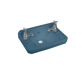 Подвесная раковина Burlington Bespoke/Colours B8 2TH BLUE синий