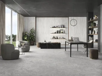 Керамогранит Art&Natura Travertino Bianco 60x1200.9 relief matt