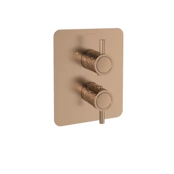Смеситель для душа Ramonsoler Odisea встраиваемый термостатический на 2 выхода joya медь 598722SCUC