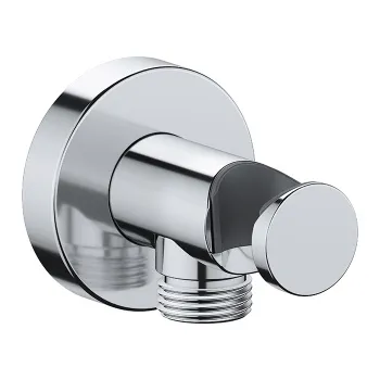 Duravit Водоразетка с держателем для душа, хром