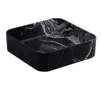 Раковина накладная Cielo Shui Comfort SHCOLAQ40- BC 40 см черный