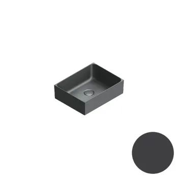 Раковина 45×35 h13 Catalano Premium накладная Nero satinato 0222450022