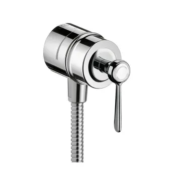 Axor Montreux, Шланговое подсоединение Fixfit Stop, с рычаговой рукояткой, цвет: хром 16883000