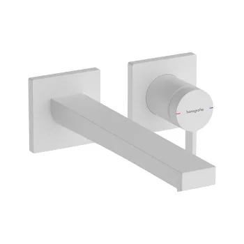 Смеситель для раковины Hansgrohe Tecturis E 73051700 белый