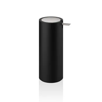 Дозатор для мыла Decor Walther Stone SSP / черный матовый / матовая нержавеющая сталь 972365