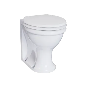 Напольный унитаз Burlington Guild GU6117CW белый