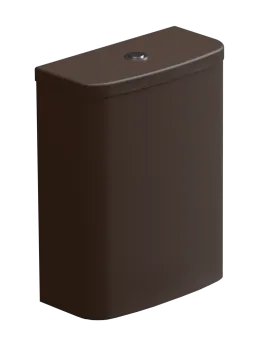 бачок для напольного унитаза с механизмом смыва GSG Ceramic Design Like LKCIMBL035 + ACS82 Cacao Matt