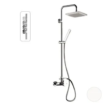 Душевая система Remer Energy белый матовый (BO) EY37X7SS9SSBO