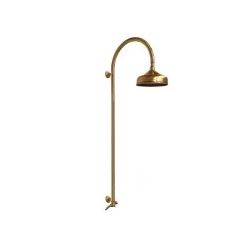 Душевая колонка с верхним душем Gattoni Pd 200 (с шланговым подсоединением), бронза sale не произв!!! 4290/PDV0br