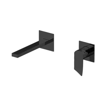 Смеситель для раковины встроенный Gattoni Soffio 8139/81NO черный