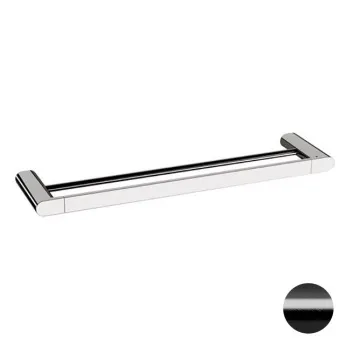 Полотенцедержатель Remer Lounge черный брашированный хром (CFP) LN33CFP