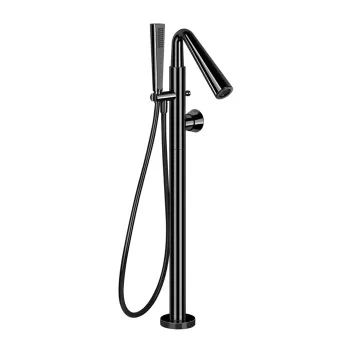 Смеситель для ванны Gessi 45028.706 Black Metal PVD