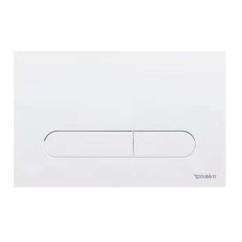 Duravit DuraSystem Beta 100 Клавиша смыва для унитаза, пластик, белый (СПЕЦЕНА с февраля 2025)