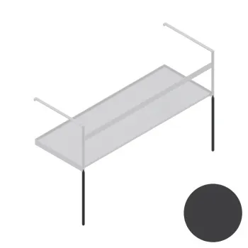 Ножки консоля для раковины Catalano GREEN Nero satinato 0258010022