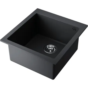 Мойка кухонная Omoikiri Bosen 47-BL черная 4993586