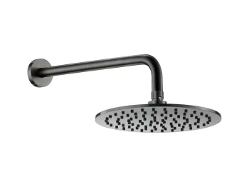 Настенный верхний душ  Benesque Lumiere 22010303 черный брашированный