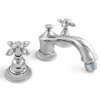 Смеситель для биде Nicolazzi Impero на 3 отверствия с донным клапаном, излив: 131 мм, хром 1215CR36