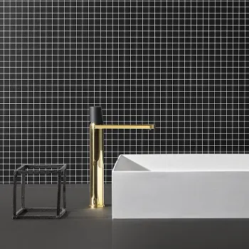 Смеситель для раковины Antonio Lupi Indigo ND303OL+MNFNO латунь