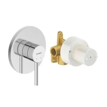 Duravit Circle Смеситель для душа , скрытая часть в комплекте, хром