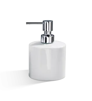 Дозатор для мыла Decor Walther DW 520 настольный, фарфор, белый/хром 844100