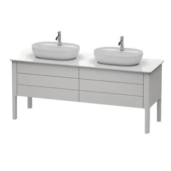 Duravit Luv База напольная, 743x1788x570, 2 выдв.ящика, цвет скандинавско белый шелковисто-матовый