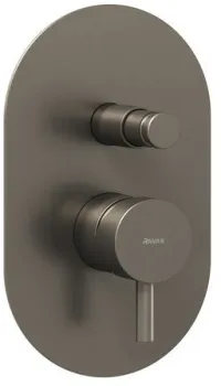 Смеситель для ванны Ravak Espirit X070321 серый