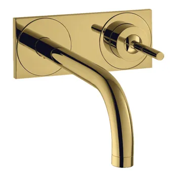 Смеситель для раковины Axor Uno 38112990 золото