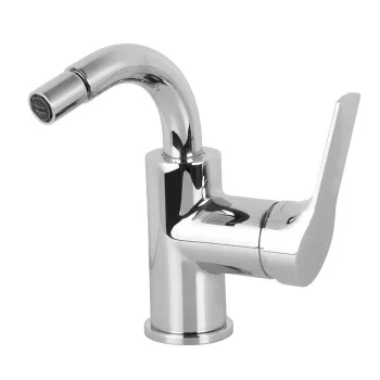 Смеситель для биде Fima Carlo Frattini Serie 4 на 1 отверстие, с донным клапаном, хром F3782WCR