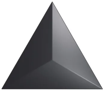 Керамическая плитка ZYX Evoke Traingle Level Black Matt 15x17 см 218242
