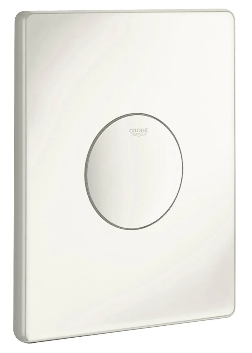 Панель смыва для унитаза GROHE Skate 1 режим смыва, альпин-белый 37547SH0