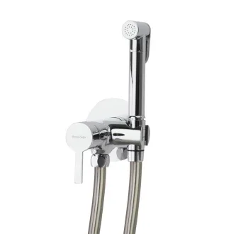 Гигиенический душ Ramonsoler встраиваемый с магнитным клапаном и латунной лейкой 336801WC