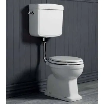 Бачок средний с крышкой для унитаза Simas Londra LO912bi белый