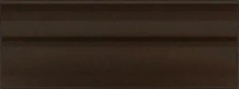 Керамический бордюр LaDiva Torello Milano Caffe 7.5x20 Sat