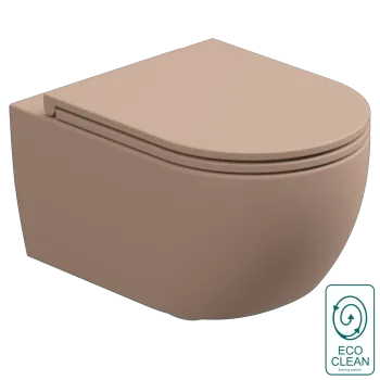 Чаша подвесного унитаза GSG Ceramic Design Like Cipria Matt LKWCSOEC032